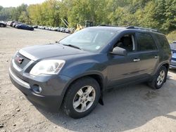 Salvage cars for sale at Marlboro, NY auction: 2012 GMC Acadia SLE