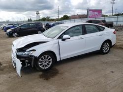 Salvage cars for sale from Copart Chicago Heights, IL: 2016 Ford Fusion S