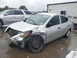 Nissan salvage cars for sale: 2015 Nissan Versa S