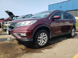 2016 Honda CR-V EX en venta en Woodhaven, MI