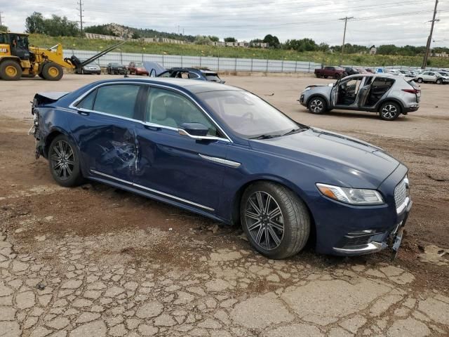 2019 Lincoln Continental Reserve