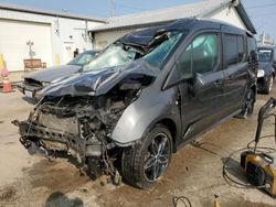 Salvage cars for sale at Pekin, IL auction: 2018 Ford Transit Connect XLT