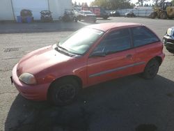 Chevrolet salvage cars for sale: 2000 Chevrolet Metro LSI