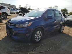 Salvage cars for sale at Elgin, IL auction: 2017 Chevrolet Trax LS