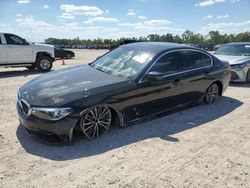 Salvage cars for sale from Copart Houston, TX: 2019 BMW 530 I