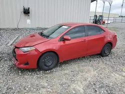 Salvage cars for sale from Copart Tifton, GA: 2017 Toyota Corolla L