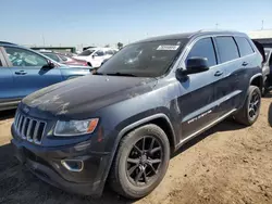 Salvage cars for sale at Brighton, CO auction: 2014 Jeep Grand Cherokee Laredo