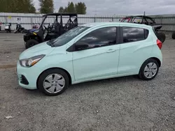 Salvage cars for sale at Arlington, WA auction: 2017 Chevrolet Spark LS