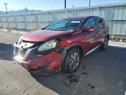 Salvage cars for sale at Magna, UT auction: 2016 Nissan Murano S