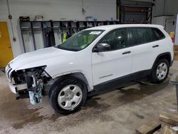 Salvage cars for sale at Candia, NH auction: 2014 Jeep Cherokee Sport