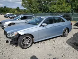 Salvage cars for sale at Candia, NH auction: 2016 Mercedes-Benz E 350 4matic