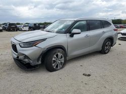 Toyota Highlander xle salvage cars for sale: 2021 Toyota Highlander XLE