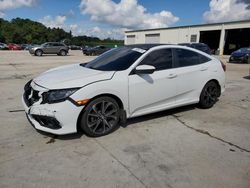 Honda salvage cars for sale: 2019 Honda Civic Sport