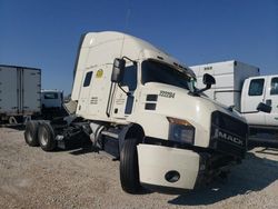 Salvage trucks for sale at Haslet, TX auction: 2022 Mack Anthem