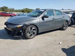 Salvage cars for sale at Lebanon, TN auction: 2024 Hyundai Elantra Limited