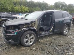 Salvage cars for sale at Waldorf, MD auction: 2015 Toyota Highlander Limited