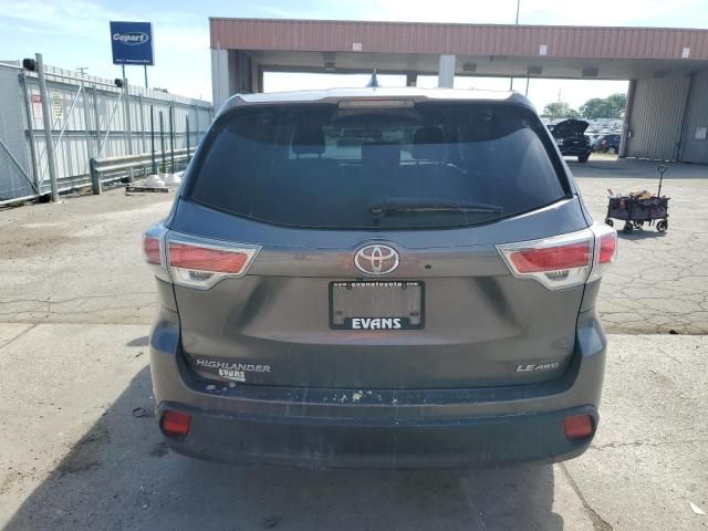 2014 Toyota Highlander LE