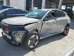 Carros salvage para piezas a la venta en subasta: 2024 Hyundai Kona SEL