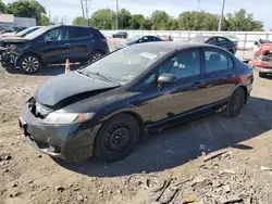 Salvage cars for sale at Columbus, OH auction: 2009 Honda Civic EXL