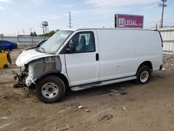 Salvage trucks for sale at Chicago Heights, IL auction: 2015 GMC Savana G2500