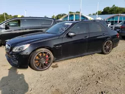 Salvage cars for sale at East Granby, CT auction: 2016 Mercedes-Benz E 63 AMG-S