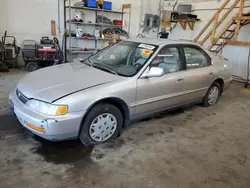 Salvage cars for sale at Ham Lake, MN auction: 1996 Honda Accord DX 25TH Anniversary