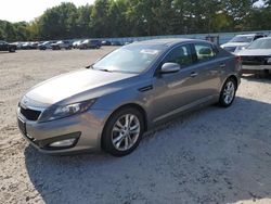 Salvage cars for sale at North Billerica, MA auction: 2013 KIA Optima EX