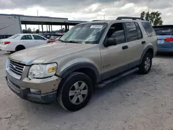 Salvage cars for sale at Riverview, FL auction: 2006 Ford Explorer XLT