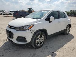 Salvage cars for sale at Houston, TX auction: 2018 Chevrolet Trax LS