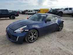 Salvage cars for sale at Houston, TX auction: 2013 Nissan 370Z Base