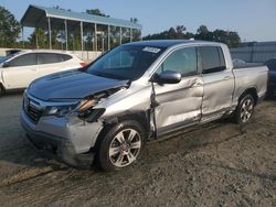 Honda Ridgeline rtl salvage cars for sale: 2017 Honda Ridgeline RTL