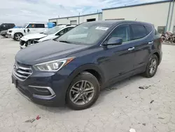 Salvage cars for sale at Kansas City, KS auction: 2018 Hyundai Santa FE Sport