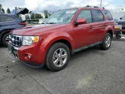 Salvage cars for sale at Portland, OR auction: 2012 Ford Escape Limited