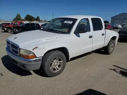 Salvage Trucks with No Bids Yet For Sale at auction: 2004 Dodge Dakota Quad SLT