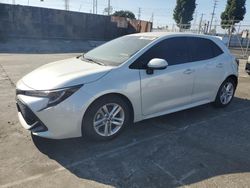 Toyota salvage cars for sale: 2021 Toyota Corolla SE