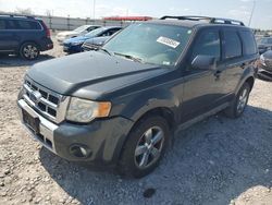 Salvage cars for sale at Cahokia Heights, IL auction: 2009 Ford Escape Limited