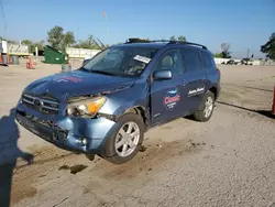 Salvage cars for sale at Pekin, IL auction: 2007 Toyota Rav4 Limited