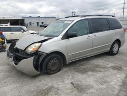 Salvage cars for sale at Sun Valley, CA auction: 2007 Toyota Sienna CE