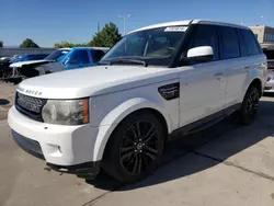 SUV salvage a la venta en subasta: 2013 Land Rover Range Rover Sport HSE Luxury