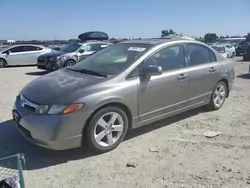 Salvage cars for sale at Antelope, CA auction: 2007 Honda Civic EX