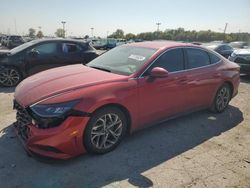 Salvage cars for sale at Indianapolis, IN auction: 2021 Hyundai Sonata SEL