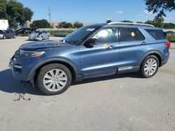 Salvage cars for sale at Tifton, GA auction: 2020 Ford Explorer Limited