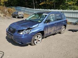 Salvage cars for sale at Center Rutland, VT auction: 2016 Subaru Forester 2.5I Premium