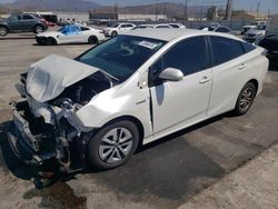 Salvage cars for sale at Sun Valley, CA auction: 2016 Toyota Prius