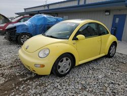 Volkswagen salvage cars for sale: 2001 Volkswagen New Beetle GLS