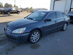 Salvage cars for sale at Nampa, ID auction: 2006 Honda Accord EX