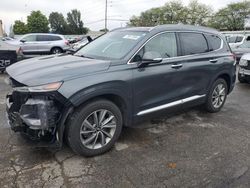 2019 Hyundai Santa FE Limited en venta en Moraine, OH