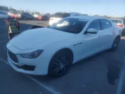 Maserati Vehiculos salvage en venta: 2018 Maserati Ghibli