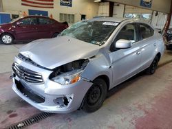 Salvage cars for sale from Copart Angola, NY: 2017 Mitsubishi Mirage G4 ES