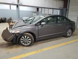 Honda salvage cars for sale: 2010 Honda Civic EX